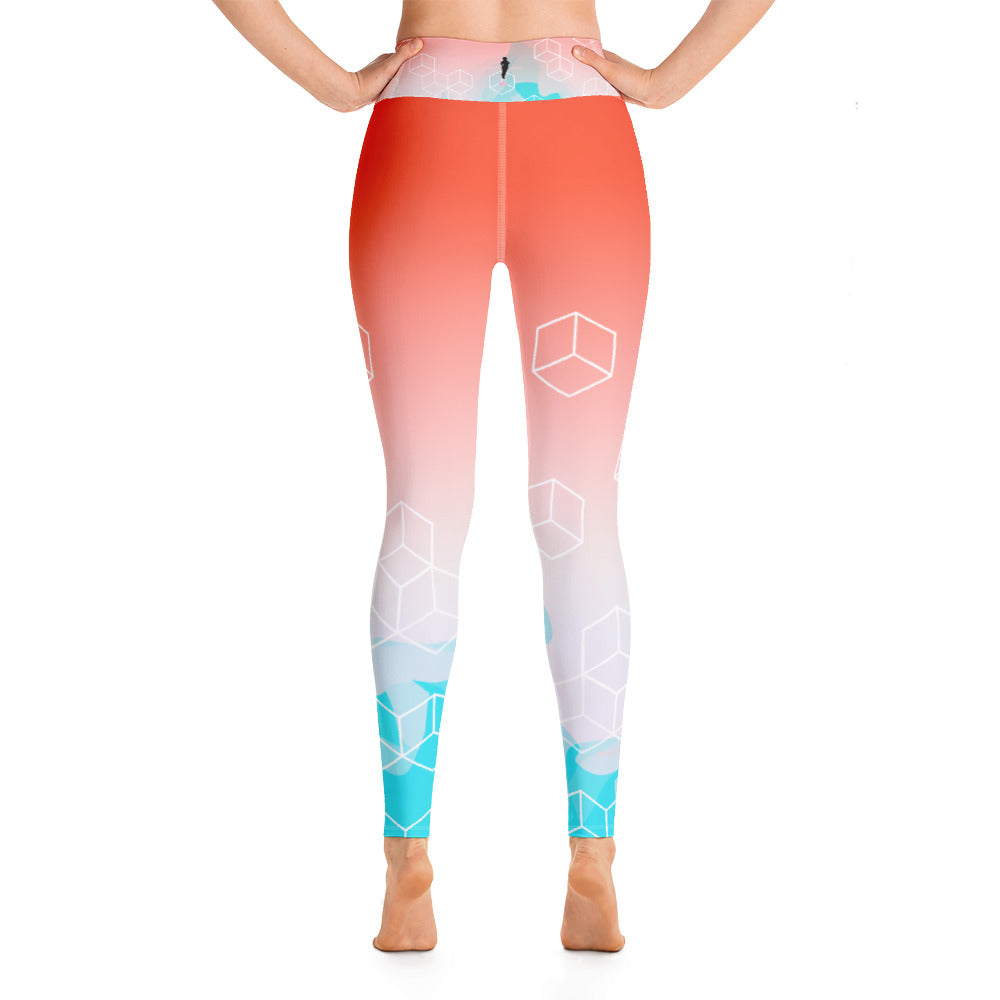 Watermelon Yoga Leggings