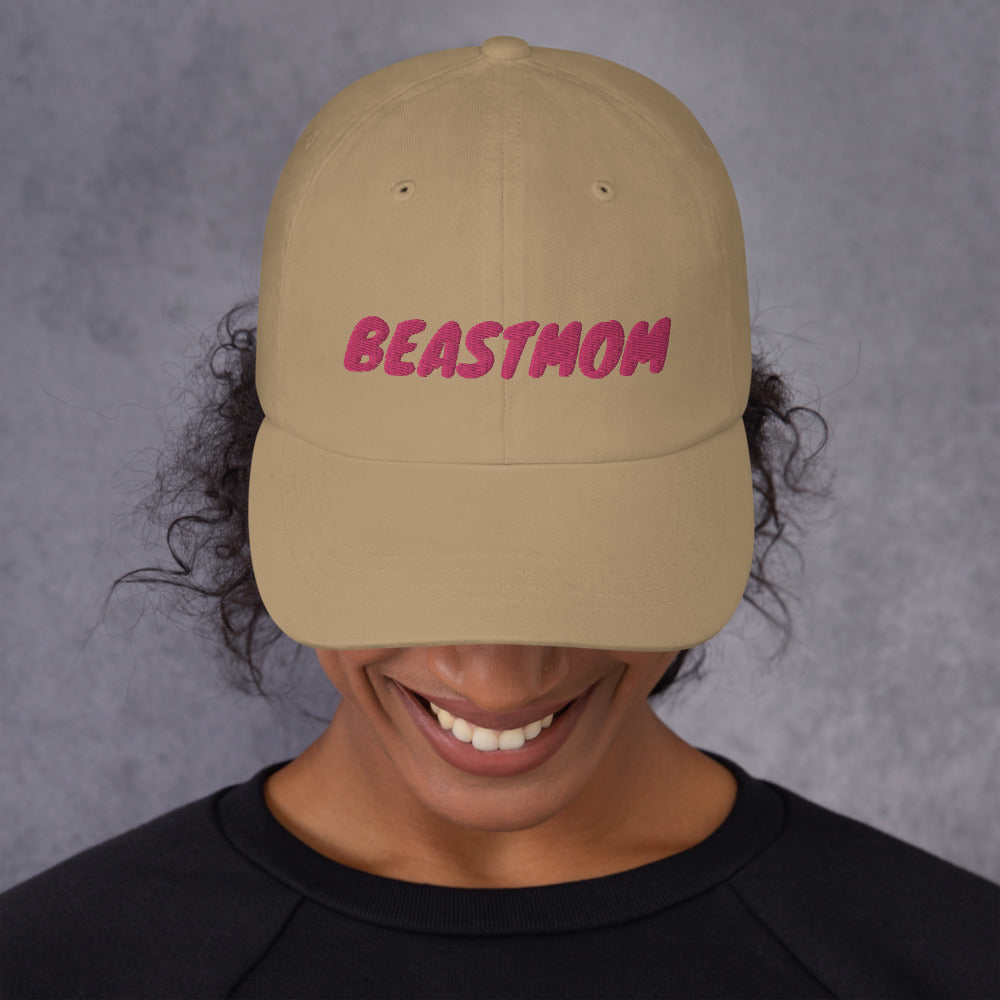 Beastmom camo dad hat