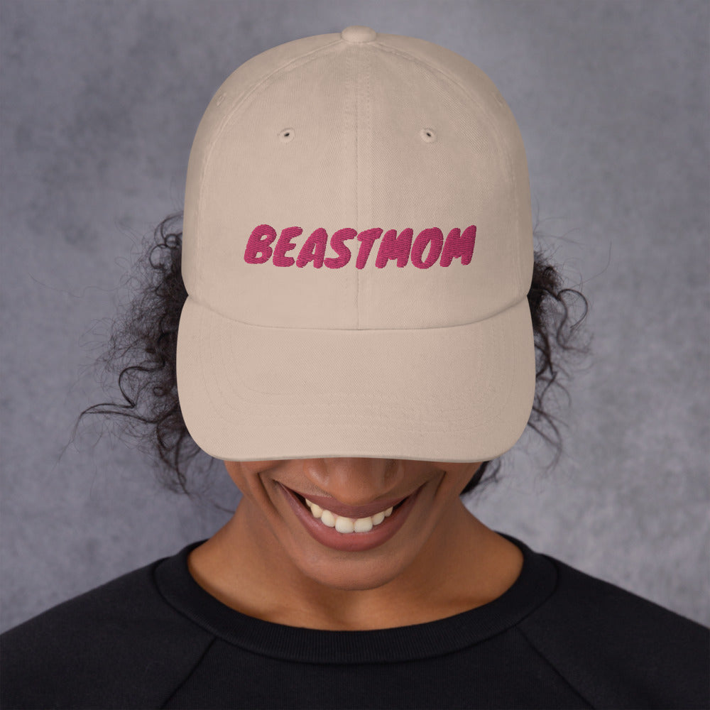 Beastmom camo dad hat
