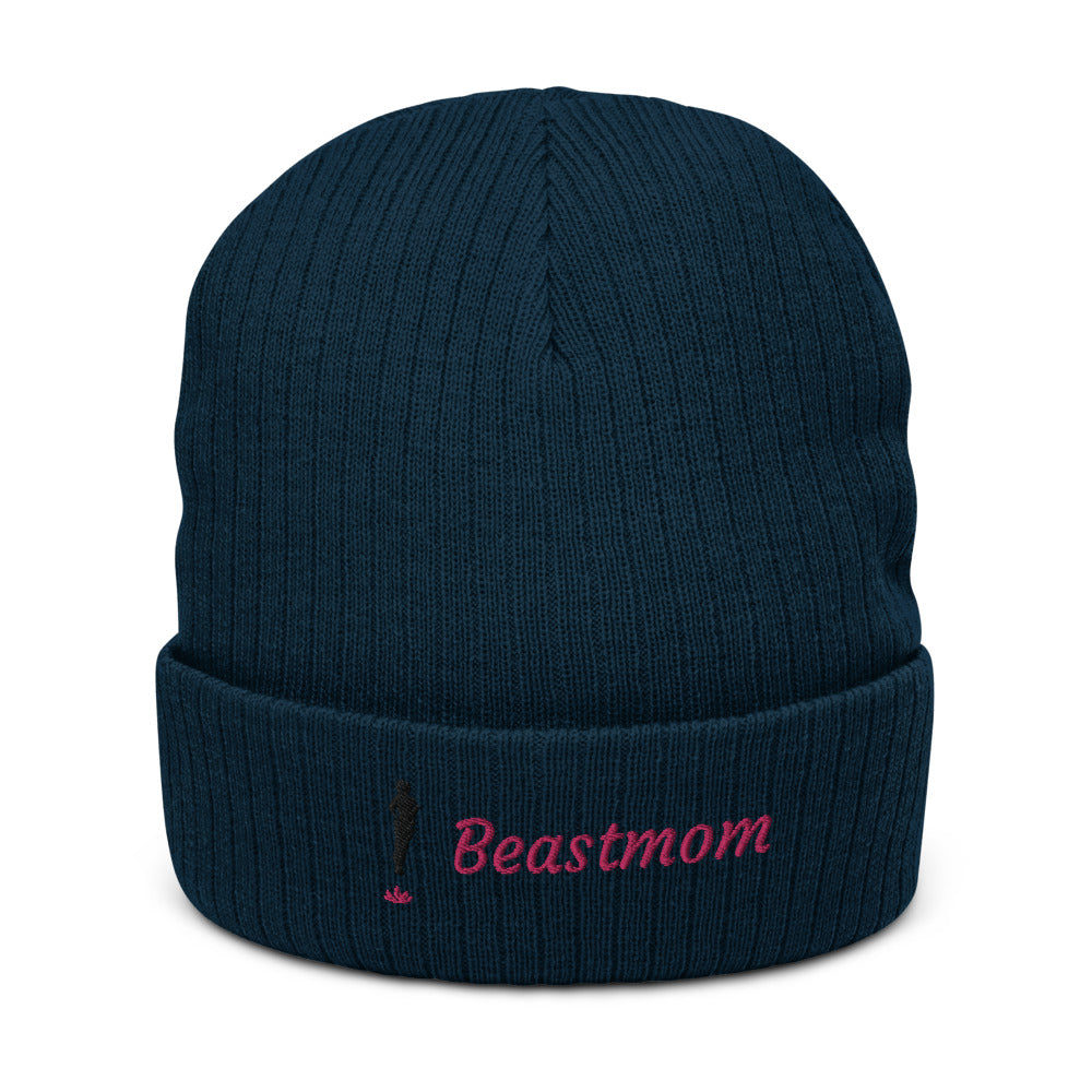 Eco-Friendly Beastmom cuffed beanie